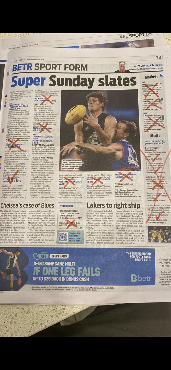 RickCerq's tweet photo. @jaymzclements  hey Clem’s pull your finger out! embarrassing! https://t.co/kLPSftgP6Y