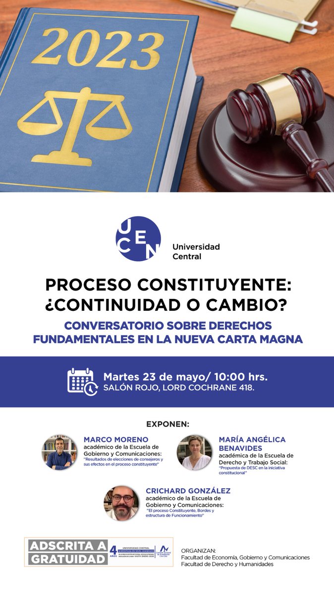 Mañana hablamos sobre este nuevo 
#ProcesoConstitucional y diferentes aspectos de su desarrollo 

 #procesoconstituyente #Chile #Constitucion #NuevaConstitucion #educacioncivica #formacionciudadana