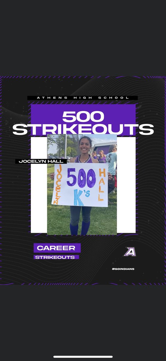 Hit 500 career strikeouts today, without having my freshman year!! <a href="/LTUSOFTBALL/">LTU Softball</a>