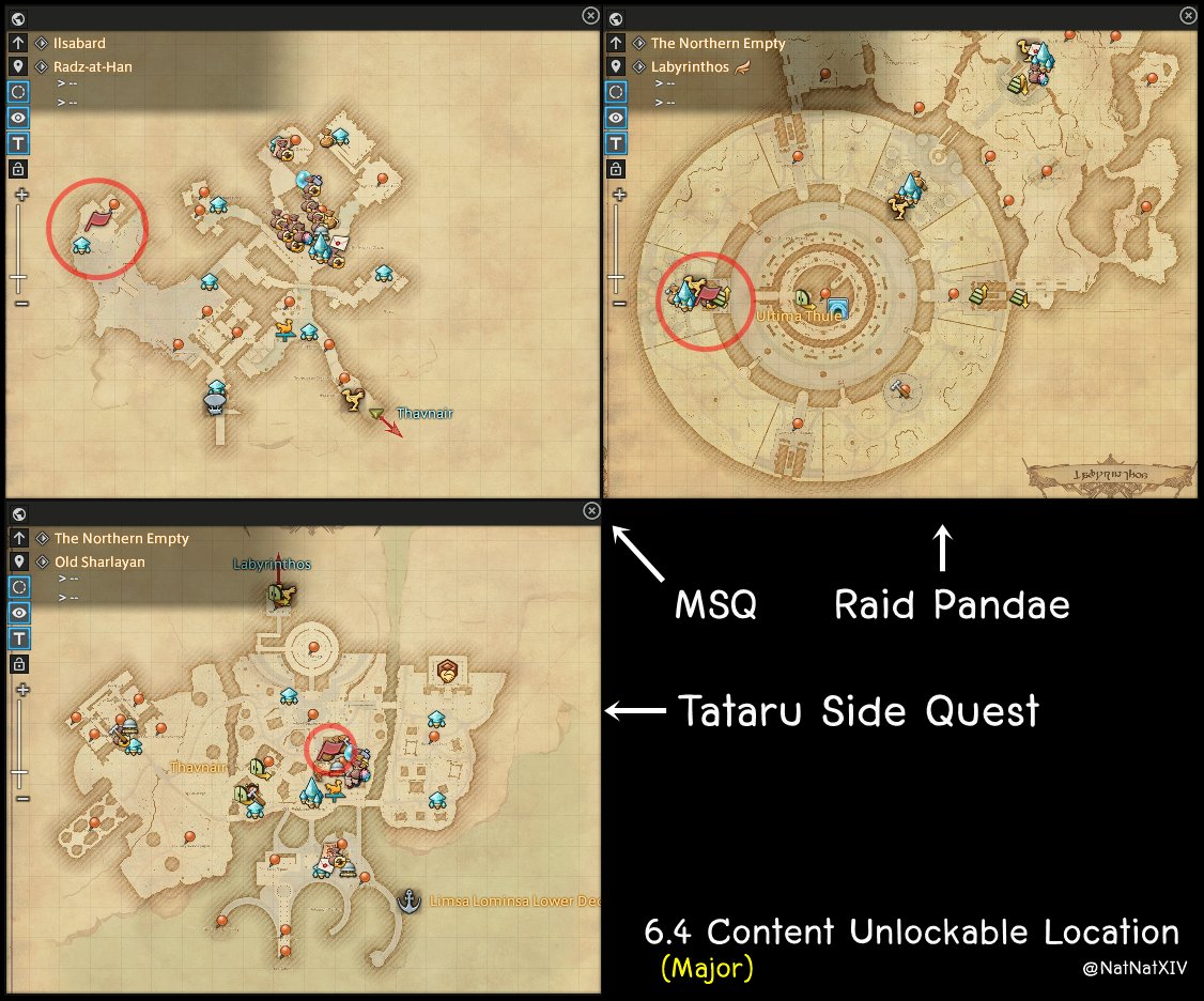 Oreo (waiting list open) on Twitter: "#ffxiv 6.4 Content Unlock