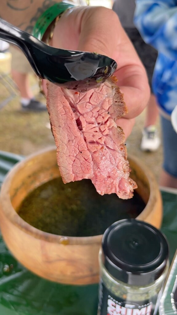 Have you tried some of that <a href="/alfrugoni/">ALBA LUZ FRUGONI MARTINEZ</a> chimichurri?  Well, take it from @tylerflorence this sauce is the boss. Why chop all that stuff when you can get a bottle of this deliciousness?!? Get a bottle and thank me later… 

#steak #chimichurri #livefire… instagr.am/reel/CskEx-bLr…