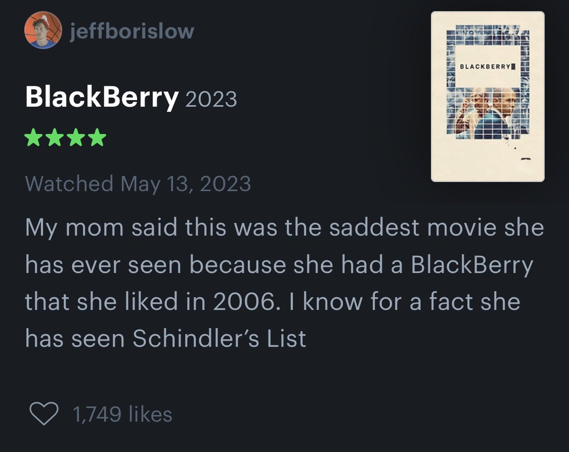 My mom did NOT like this review