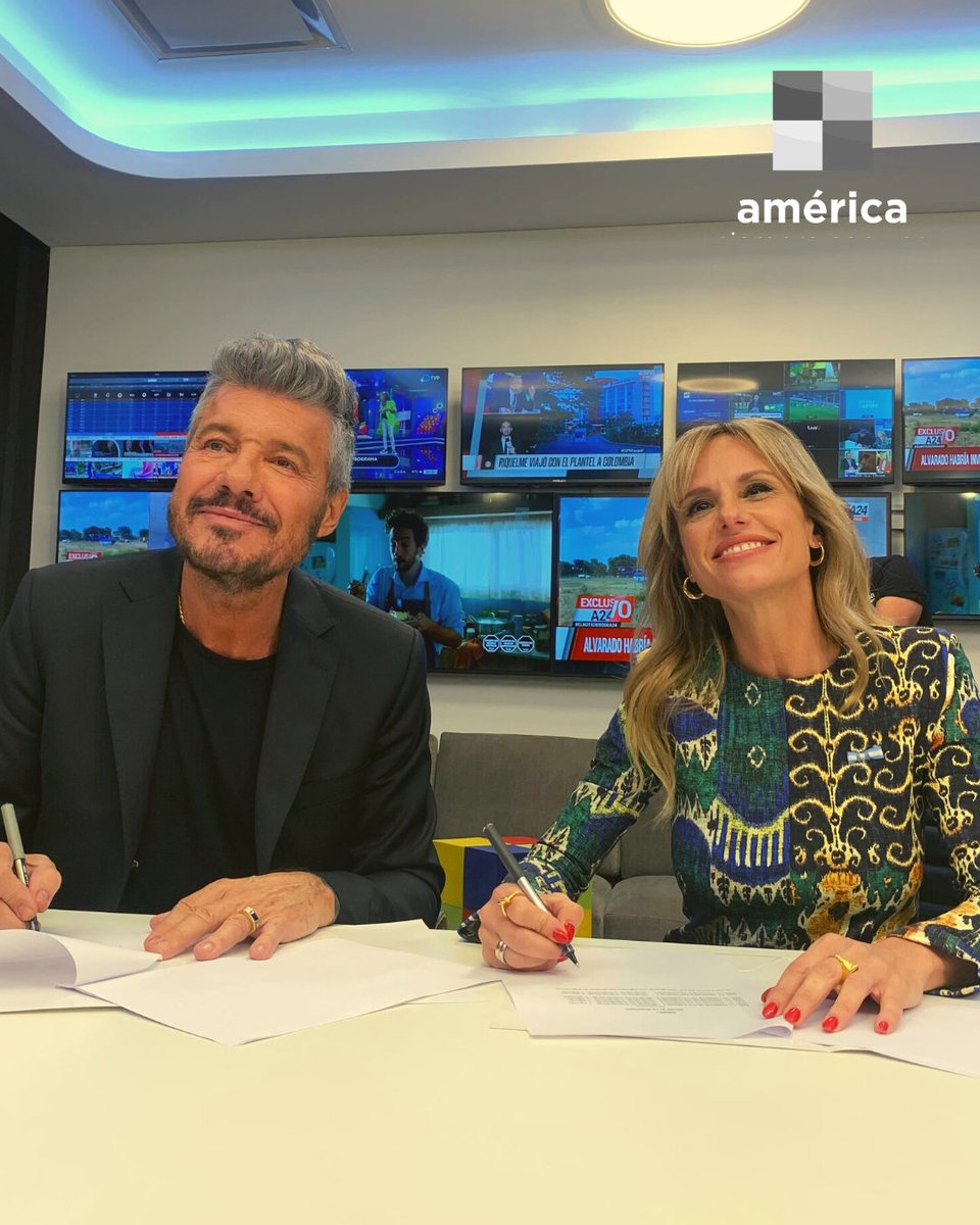 🤩 ¡BIENVENIDA MARIANA FABBIANI A AMÉRICA TV! ✍️

🎉 La conductora firmó su contrato junto al director artístico del canal, Marcelo Tinelli. 📺

#americatv #marcelotinelli #marianafabbiani