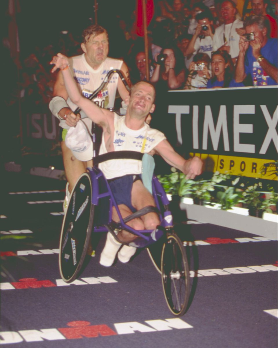 We are saddened to hear one of our legends and friends, Rick Hoyt, has passed away. It is a loss for the entire triathlon and running community, but we are comforted by knowing Team Hoyt is together once again.