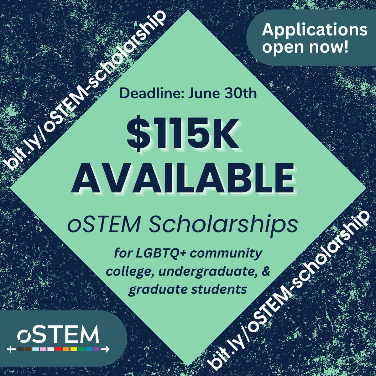 We're thrilled to announce that our annual scholarships are open and better than ever! We've got 31 awards available this year and $115k to give away! Apply today! Visit bit.ly/oSTEM-scholars… or check out the link in our bio. #scholarships #STEM