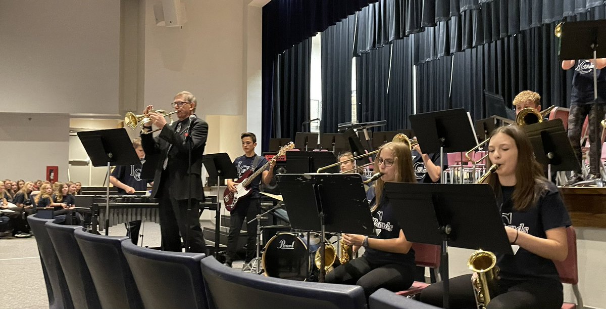 Mr. Aldrich and the 8th Grade All Stars!