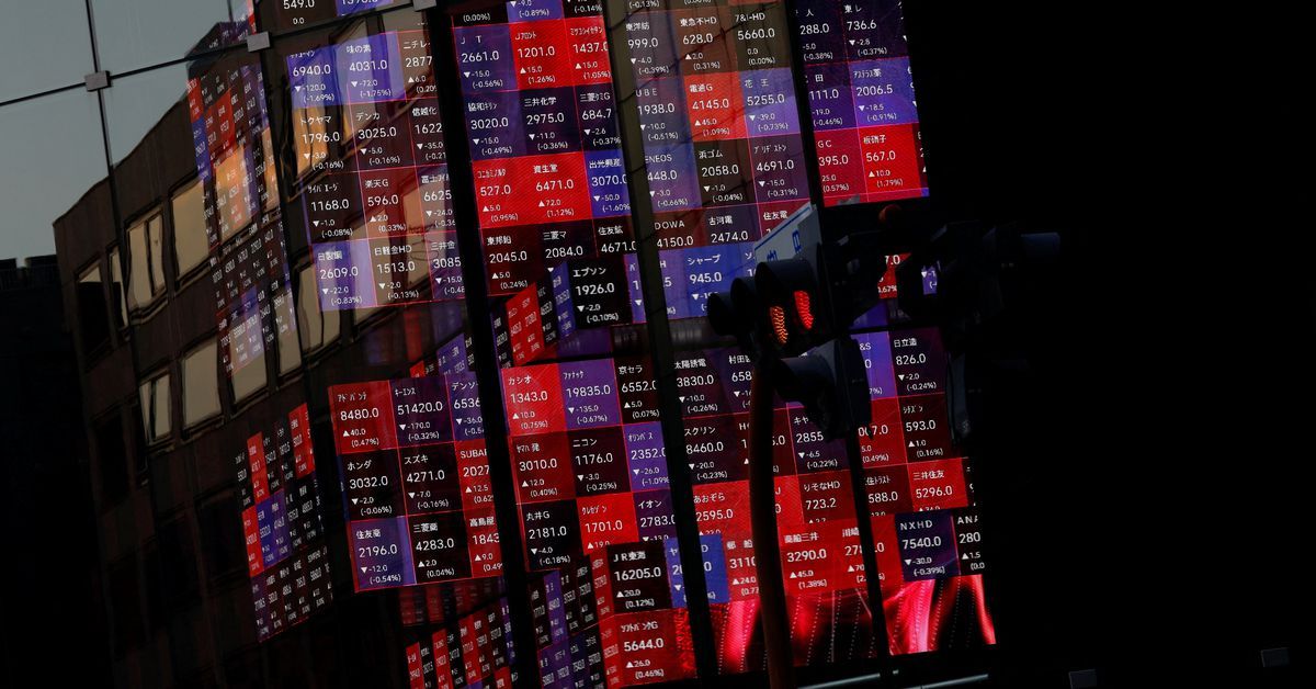 Reuters's tweet photo. Morning Bid: PMIs could knock stocks off highs https://t.co/UUe5c3la9B https://t.co/npwvzSpCRy