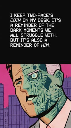 daily two-face tweet media