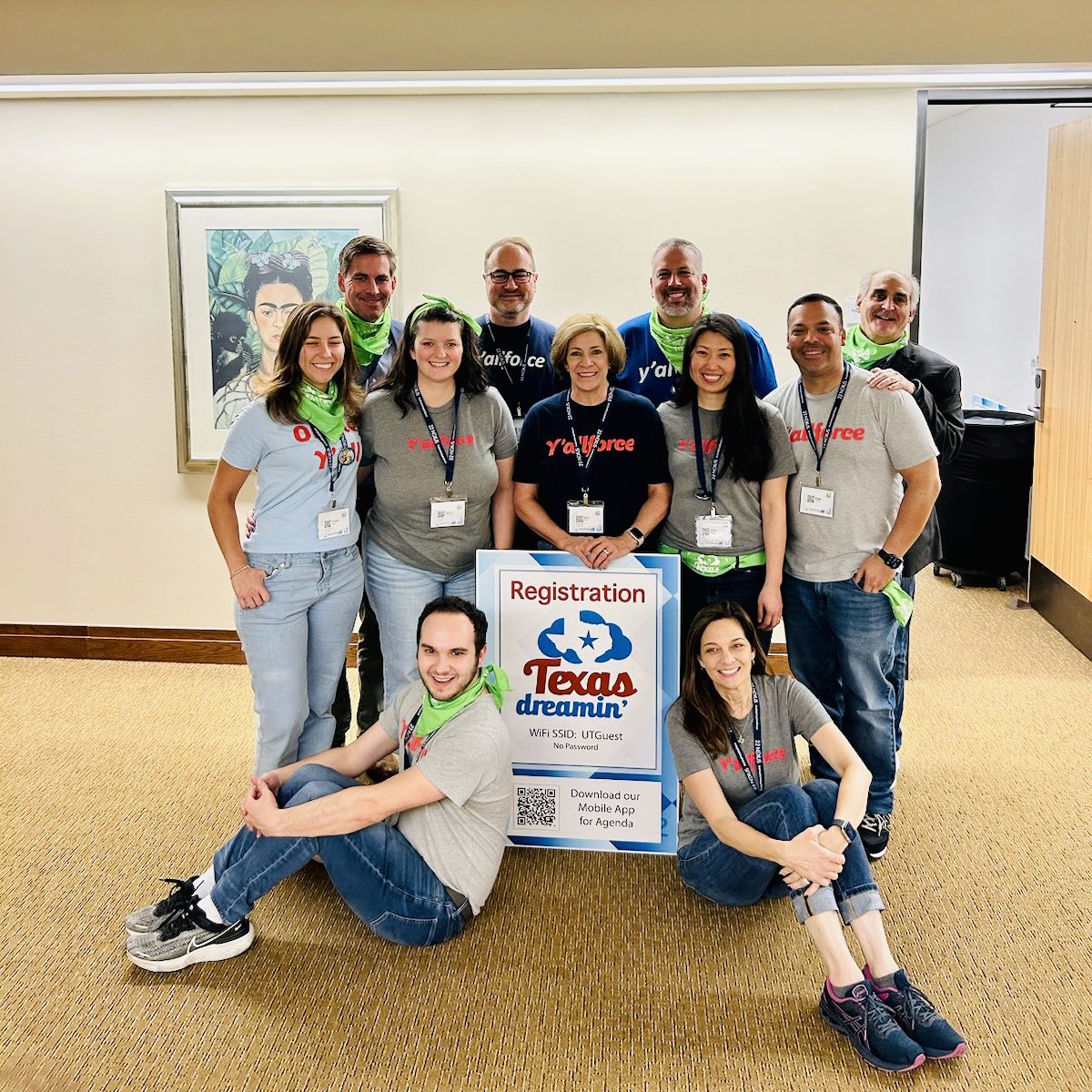 jimroth's tweet photo. What an event put on by @Saasy5, @bdietz972 and the entire @Texas_Dreamin Planning Committee! The sold-out event had over 580 #Trailblazers in attendance! It was my first Dreamin’ event but definitely won’t be my last! #TXD23 #yallforce https://t.co/6pP4OM7DVC