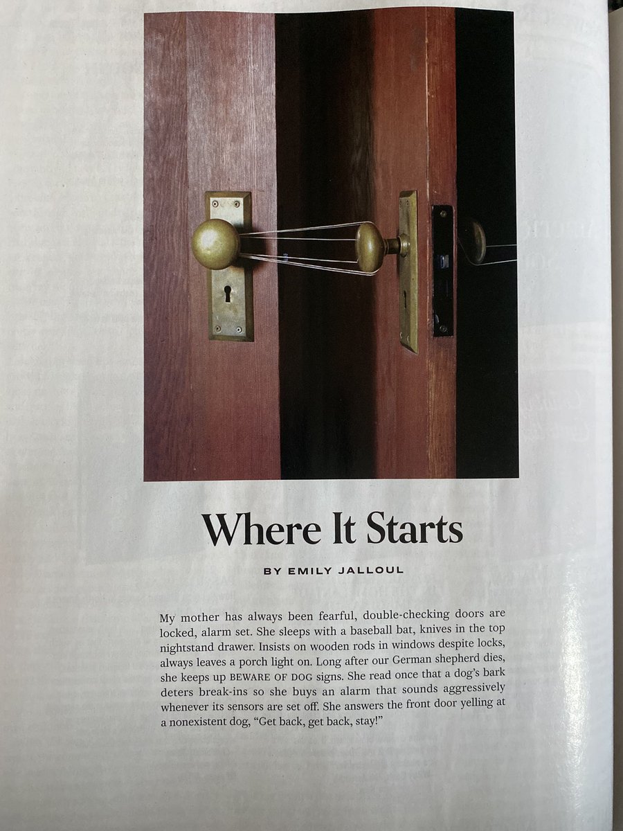 ABDailey's tweet photo. This season’s issue of @oxfordamerican includes a brave and moving prose poem from @ejjalloul. I will be thinking about those “compound fractures, bright white and bleeding” for days. https://t.co/sZZnV5iPm8