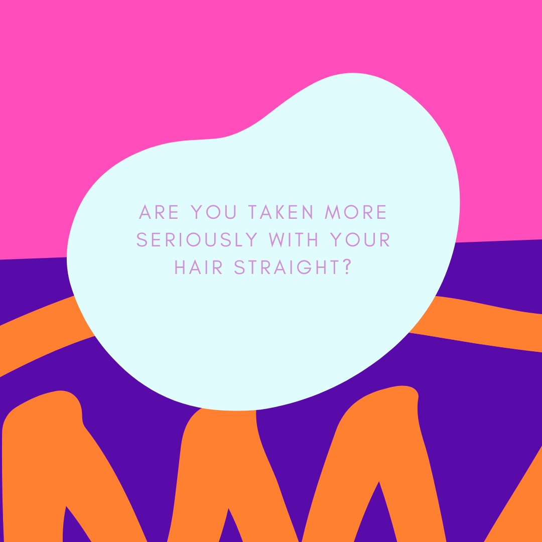 curlysisterinc's tweet photo. This often comes up from people who I discuss curly hair with, they mention that they are worried about wearing their hair naturally at work, or they have been told that their hair is more professional if it is straightened.

What say you?

#professionalhair #curlyhair https://t.co/aBSlCSwULU