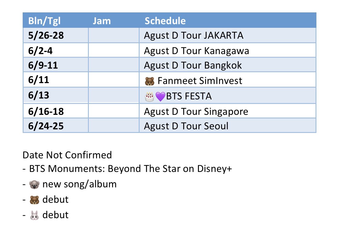 7btsupdates's tweet photo. BTS SCHEDULE UPDATE (WIB)

#방탄소년단 #BTS @BTS_twt https://t.co/FzEcx6iLPe