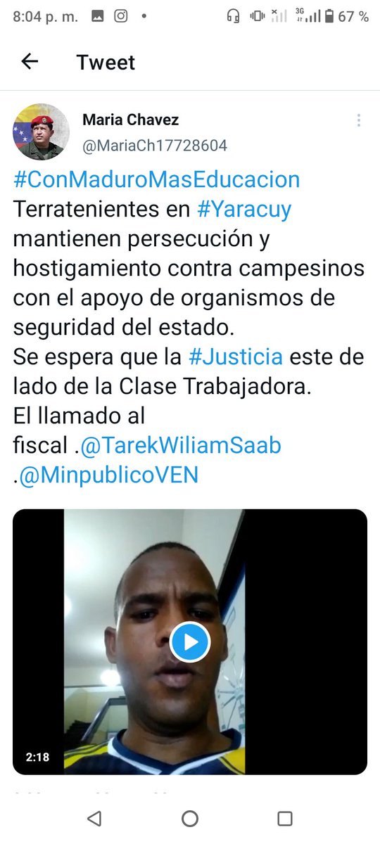 <a href="/TarekWiliamSaab/">Tarek William Saab</a> <a href="/MinpublicoVEN/">Ministerio Público venezolano</a> #Justicia
