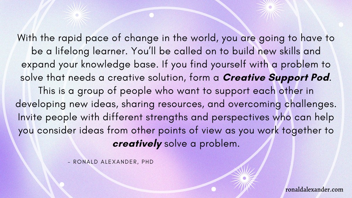 RonAlexanderPhD's tweet photo. Excerpt from Dr. Ronald Alexander’s book Core Creativity: The Mindful Way to Unlock Your Creative Self.

To learn more, please check the link below.
⬇️⬇️⬇️
https://t.co/SLAPQKlp8u

.
.

#corecreativity #corecreative #creativity #drronaldalexander #creative #openmind #meditation https://t.co/pZfr1kN1zp