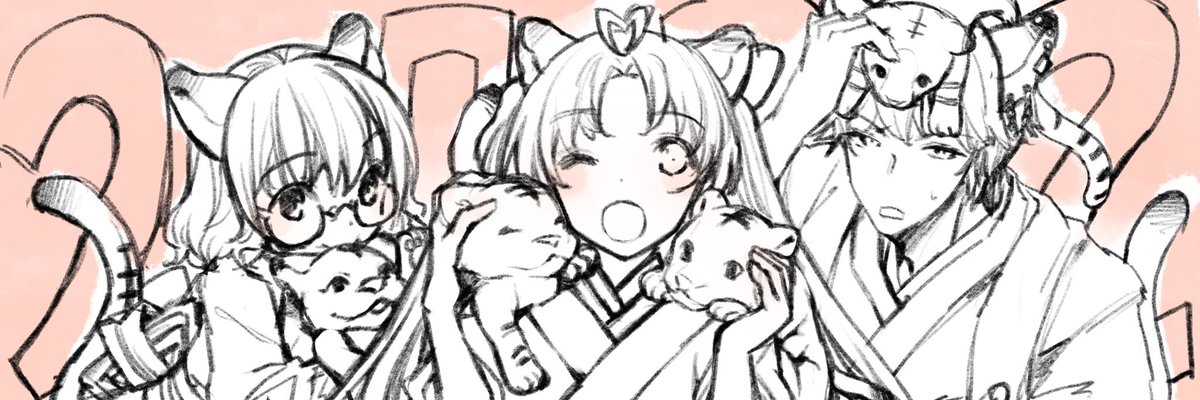 ひたすらに気に入っているこの絵
3人共可愛いねぇ（ ◜ω◝ ） https://t.co/G1ZW632ZTX
