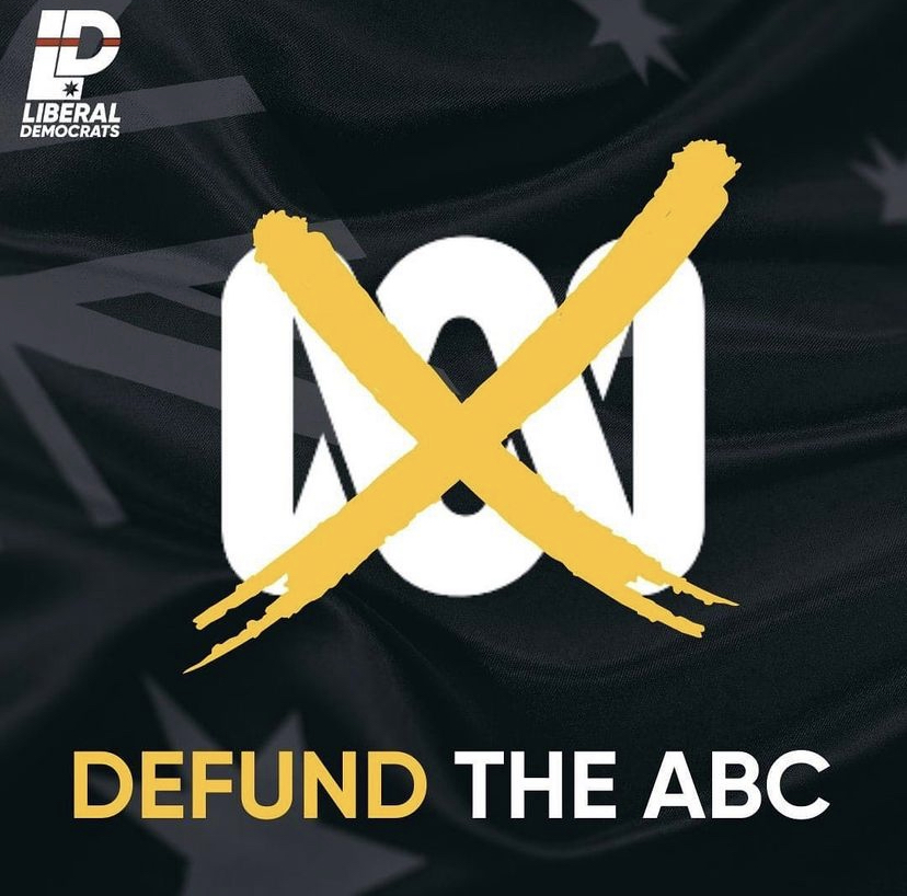 Our policy is clear cut, if their product is of value the private sector can fund it.

#DefundTheABC #QandA #StanGrant #AusPol