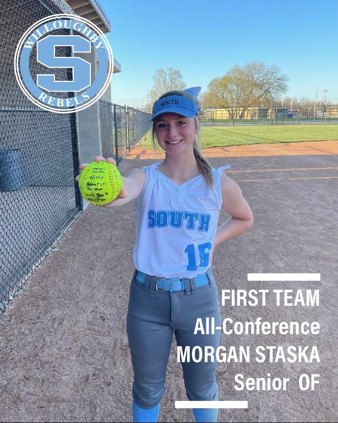 RebelSoftball2's tweet photo. @ryanwallace2023 @MorganStaska @_SummerBliss_ 
And Alexa Cesar 
Congratulations to theses young ladies for earning First Team all Conference in the WRC. We are all very proud of you and your hard work. https://t.co/hdzPDmsat9