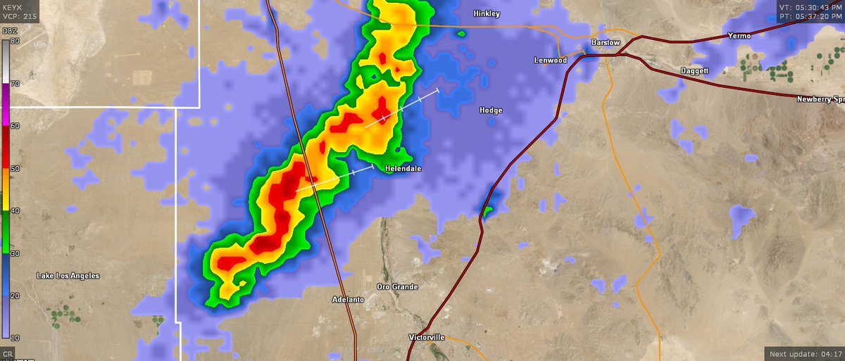 NWS San Diego on Twitter "537 PM radar update A line of storms west