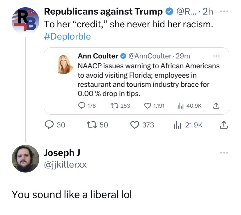 Republicans against Trump tweet media