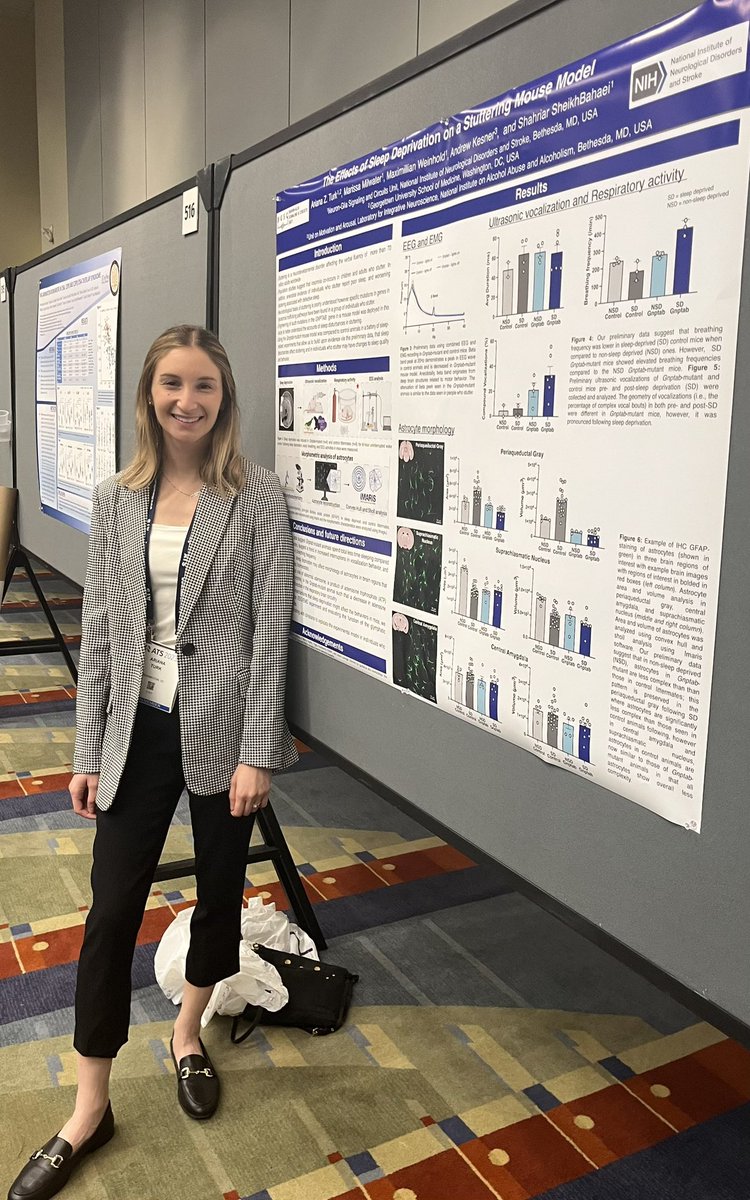 TurkAriana's tweet photo. Thank you @atscommunity for the opportunity to discuss the effects of sleep deprivation in stuttering disorders! 
@ShahriarSh https://t.co/K0OxNlNIs5