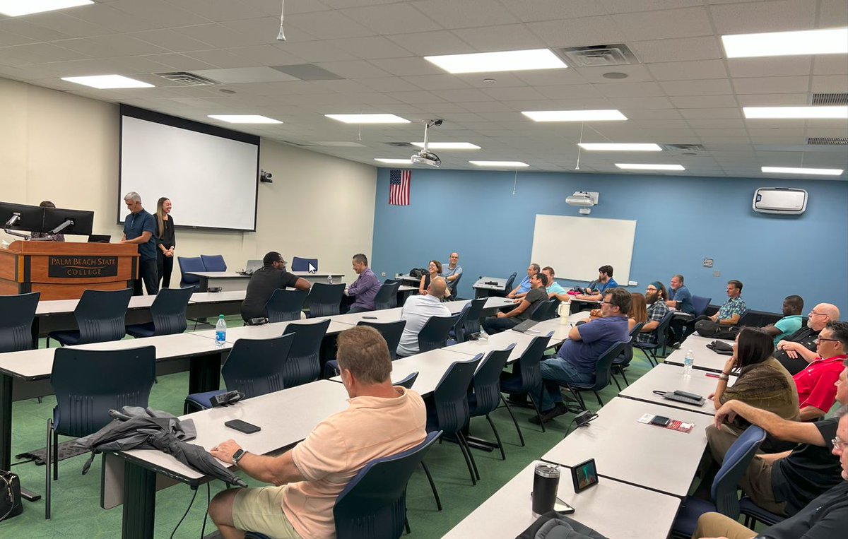 ISC2SFL's tweet image. Thanks to everyone who was able to attend the first @ISC2SFL and @SFISSA joint Cybersecurity event @ Palm Beach State College on Thursday May 18,2023.
Thank you South Florida ISSA for hosting us (@ISC2
South Florida).