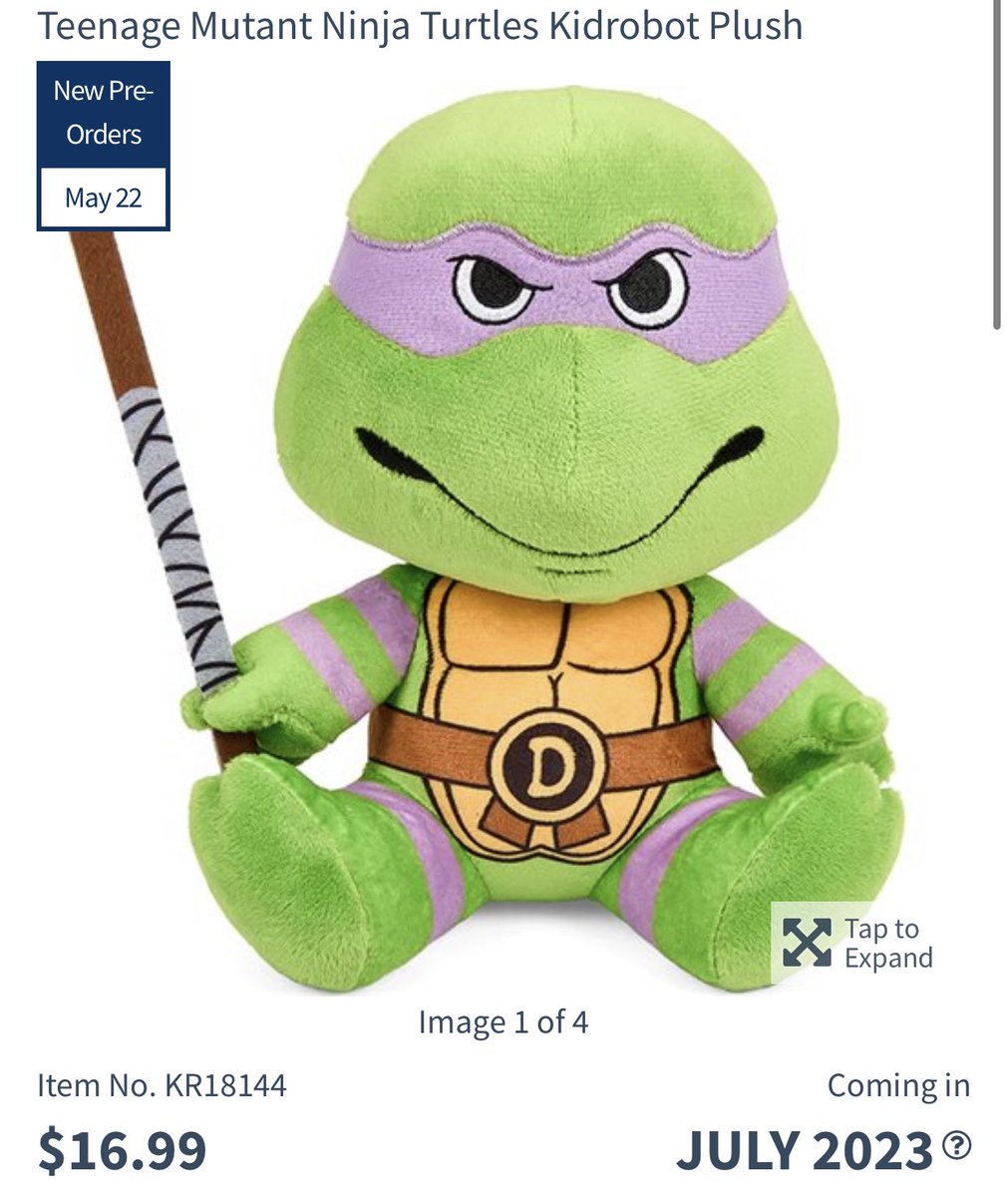 TMNT Phunny plushies are up for preorder through Entertainment Earth. ($16.99) each 
➖
- ee.toys/ZG8R6B
➖
Spend $59+ and get FREE SHIPPING with code Freeship59 at checkout. 
➖
#TurtleLair #TMNT #haulathon
#teenagemutantninjaturtles