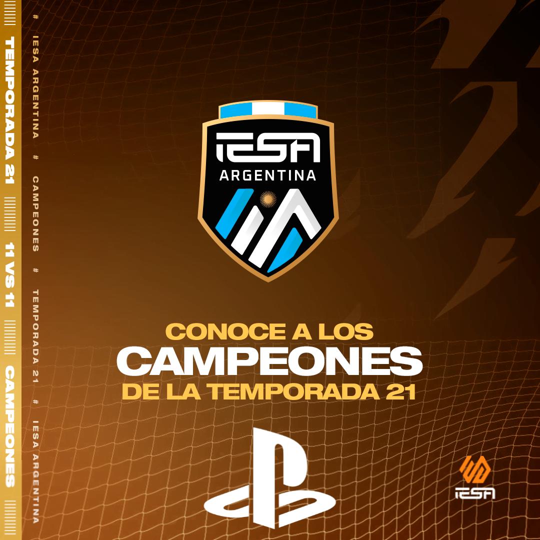 LOS MEJORES DE LA TEMPORADA EN PLAYSTATION⭐️

Acá están, estos son, todos los campeones de IESA en #PlayStation

¿Querés conocerlos? Segui el hilo a continuación👇