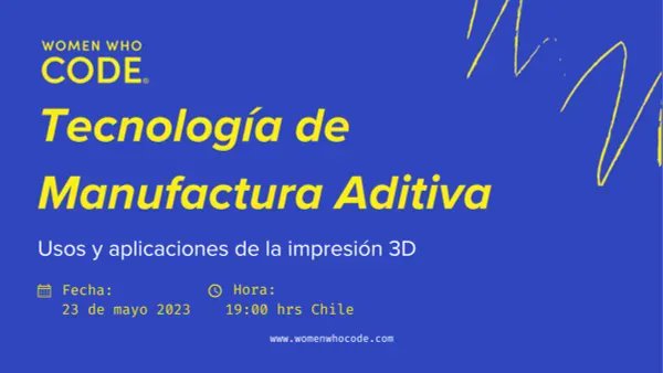 Acompañanos en nuestro próximo evento, donde hablaremos sobre la Tecnología de Manufactura Aditiva (Impresión 3D), link de registro: buff.ly/3OAQJyw

#impresion3d