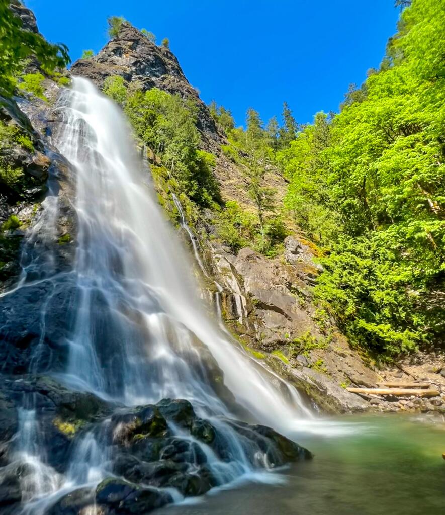 KSPNature's tweet photo. Waterfall in the Hood Canal, Washington state [OC] 3000x2800

📸: Cathi2222 https://t.co/xlGkYORFcb