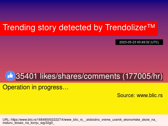 Trendolizer's tweet photo. Operation in progress… https://t.co/Cim1G5LfdJ https://t.co/EOECOQD0vo