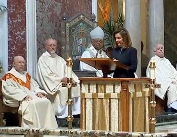 Funeral of Cokie Roberts, who said that opposing partial-birth abortion is 