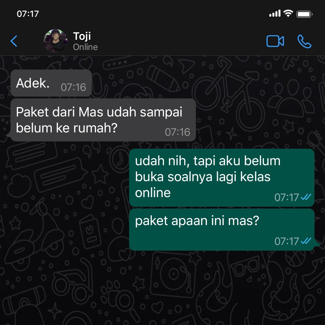 bagas-on-twitter-paket-dari-pak-toji-toji-fushiguro-x-male-reader