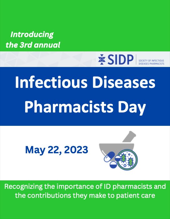 helennewland's tweet photo. My favorite part about being an #IDPharmacist is supporting others to improve healthcare for all.
#IDPharmacistsDay
#ReachingBeyond
#SIDPAdvocacy
@SIDPharm https://t.co/pk2ZlTme8E