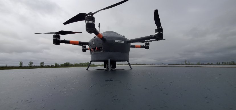 GrandSky is pleased to announce a flawless first flight to 9,000MSL with Meteodrone 2! Only droneport in US making this happen to develop precise and comprehensive weather measurements, models and forecasts for #UAS operations from and around GrandSky.