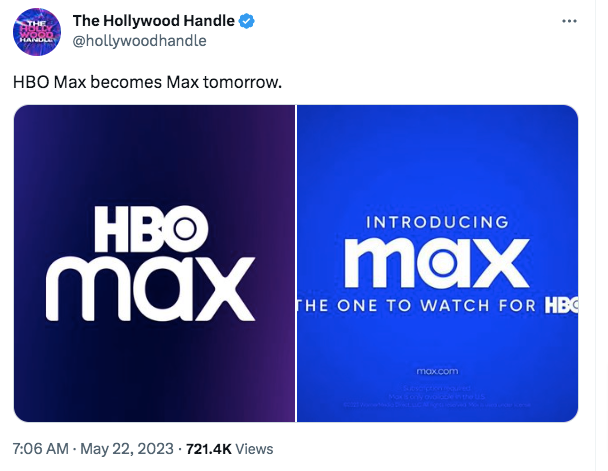 I'd like to be deadly serious for a minute

Is this the worst rebrand of all time? 

"THE ONE TO WATCH FOR HBO"

They probably paid millions and millions of dollars for that line. Disgusting.