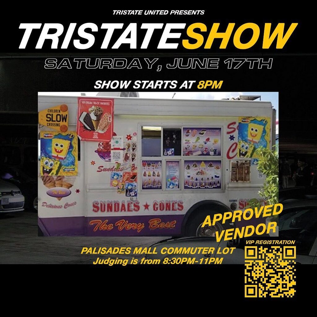 June gonna be a hot month so we got a ice cream truck pulling up for y’all. 

VIP is still open as well as 
Display only for spectators 
Early bird tickets $10
Day of the event $15
Link in bio instagr.am/p/CskSQqHxoJv/