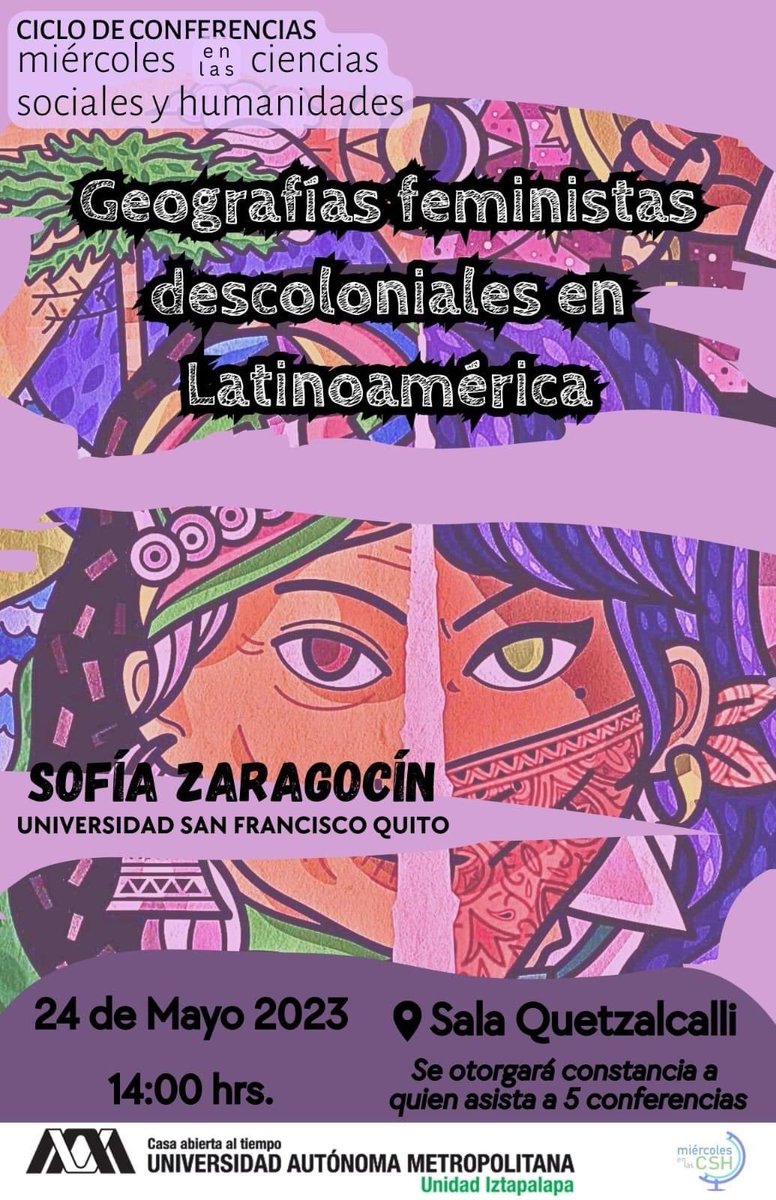 Invita la División de Ciencias Sociales y Humanidades, UAM-I