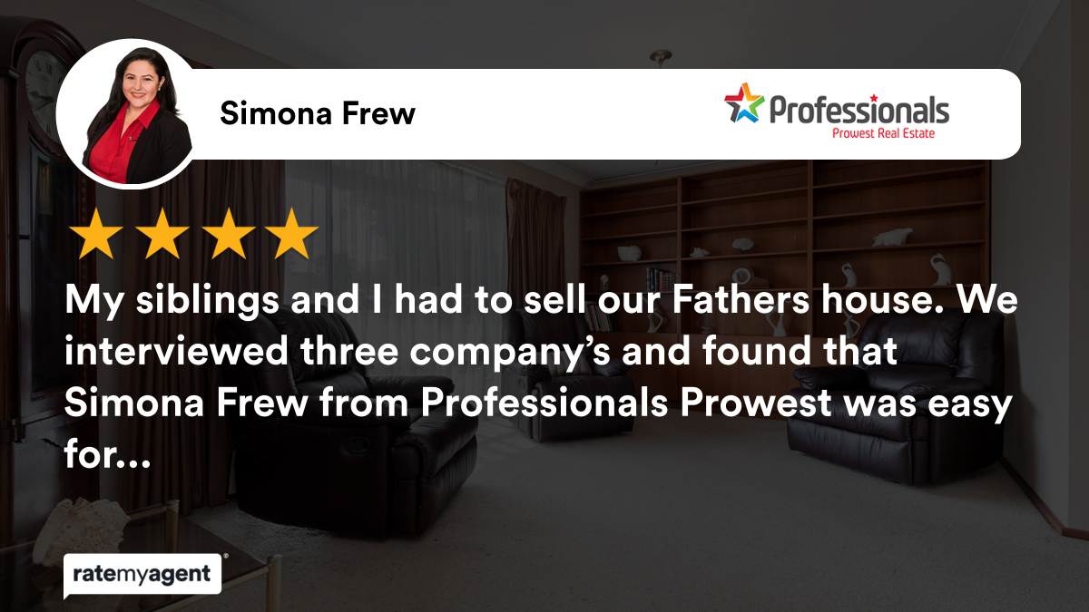 Prowest_RE's tweet image. Our agent’s latest RateMyAgent review in Leeming

rma.reviews/vbv2L34oS2e1

...
#ratemyagent #realestate #Professionals_Prowest_Real_Estate