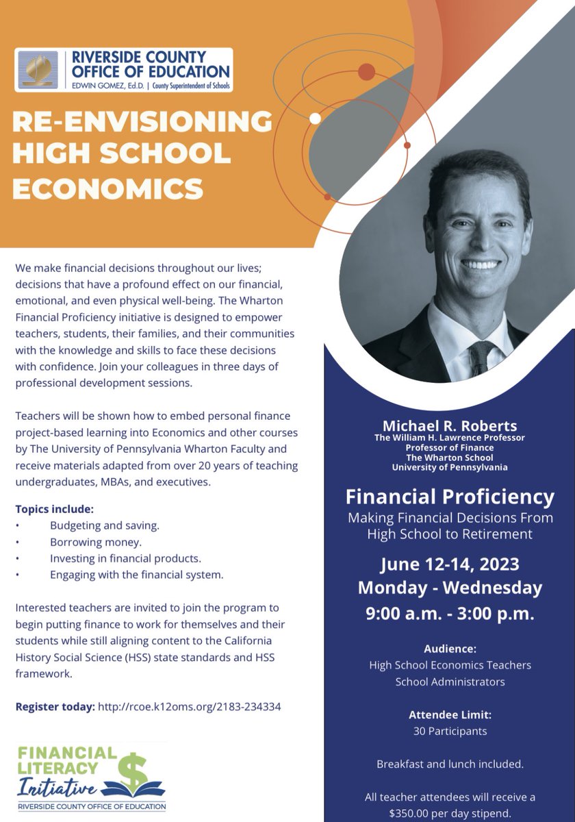 HSS Ts-what if you could reimagine the Economics class to work for you & Ss while still aligning content to the Ca HSS standards & HSS Framework? Let’s 👀 at Financial Literacy differently- Show STUDENTS the $$$$! rcoe.k12oms.org/2183-234334