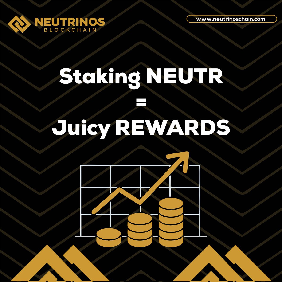 Staking is coming... Are YOU READY?

Benefit:
🌟💰 Earn fantastic profits while supporting a Blockchain that is Revolutionizing the Blockchain industry.

Be sure to participate in #NeutrinosChain staking and watch your crypto grow🤑.

#Cryptostaking #PoAI #StakingRewards