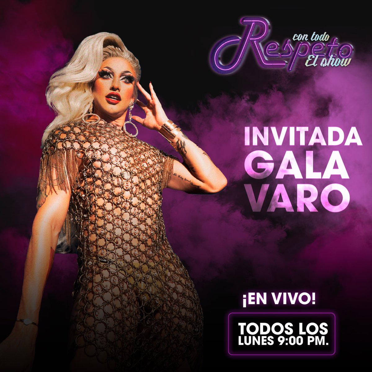 ¡¿Cómo?! 😍

<a href="/Gala_Varo/">Gala Varo</a> será nuestra súper invitada durante #ElShow de hoy. 

Ve a nuestro canal de YouTube y activa las notificaciones para no perderte esté en vivo. 

A partir de las 9 PM. ✨
