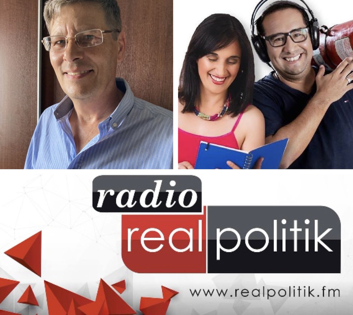 RicardoBayesLp's tweet photo. Mañana martes 23 a las 10:00 hs. estaré con @FacuQuirogaRP y Fernanda Navamuel en #ArribaCiudad por @RealpolitikFM https://t.co/zeBM5r37fm