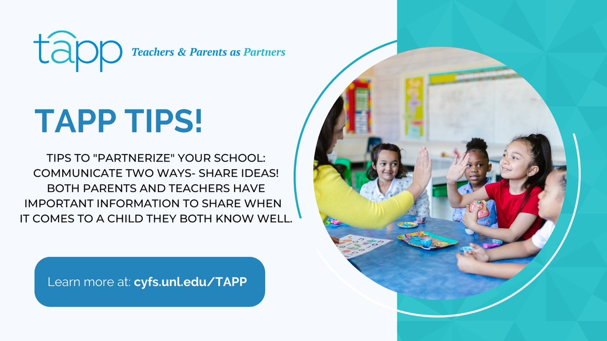 TAPPworks's tweet photo. TAPP TIPS!
#tappworks #tapponline #unl #cyfs #schoolspecialist #schoolcounselor #RuralEducation #ruralschool #elementaryschool #MTSS #PBIS #educator #evidencebased https://t.co/DARmzbRWV2