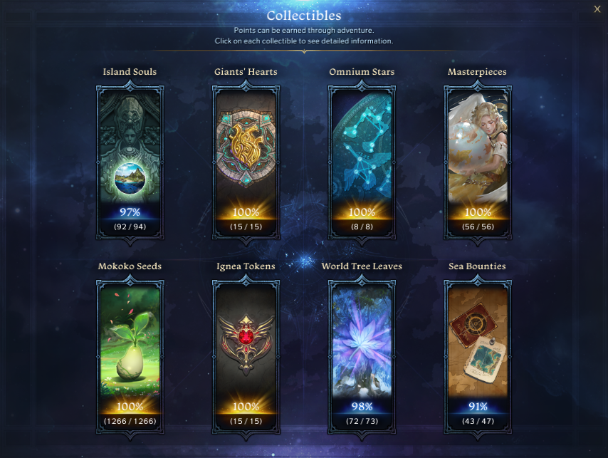 MocktailRS's tweet photo. Last 3 months in Lost Ark was pretty nuts. 1560+ x7 (+20 weapon x7), finished LOS 30, did Deathless Inferno Vykas (Gunlancer POV), and maxed out collectibles again. Also been grinding Brel HM - full ancient on 6/7 chars. https://t.co/LdrrSHF2Jo