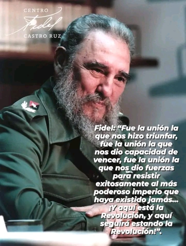 @Ana_Hurtado86 @DennysFonsecaD2 #ALaPatriaManosYCorazon #CubaViveEnSuHistoria #FidelPorSiempe #MejorSinBloqueo #CubaViveYTrabaja