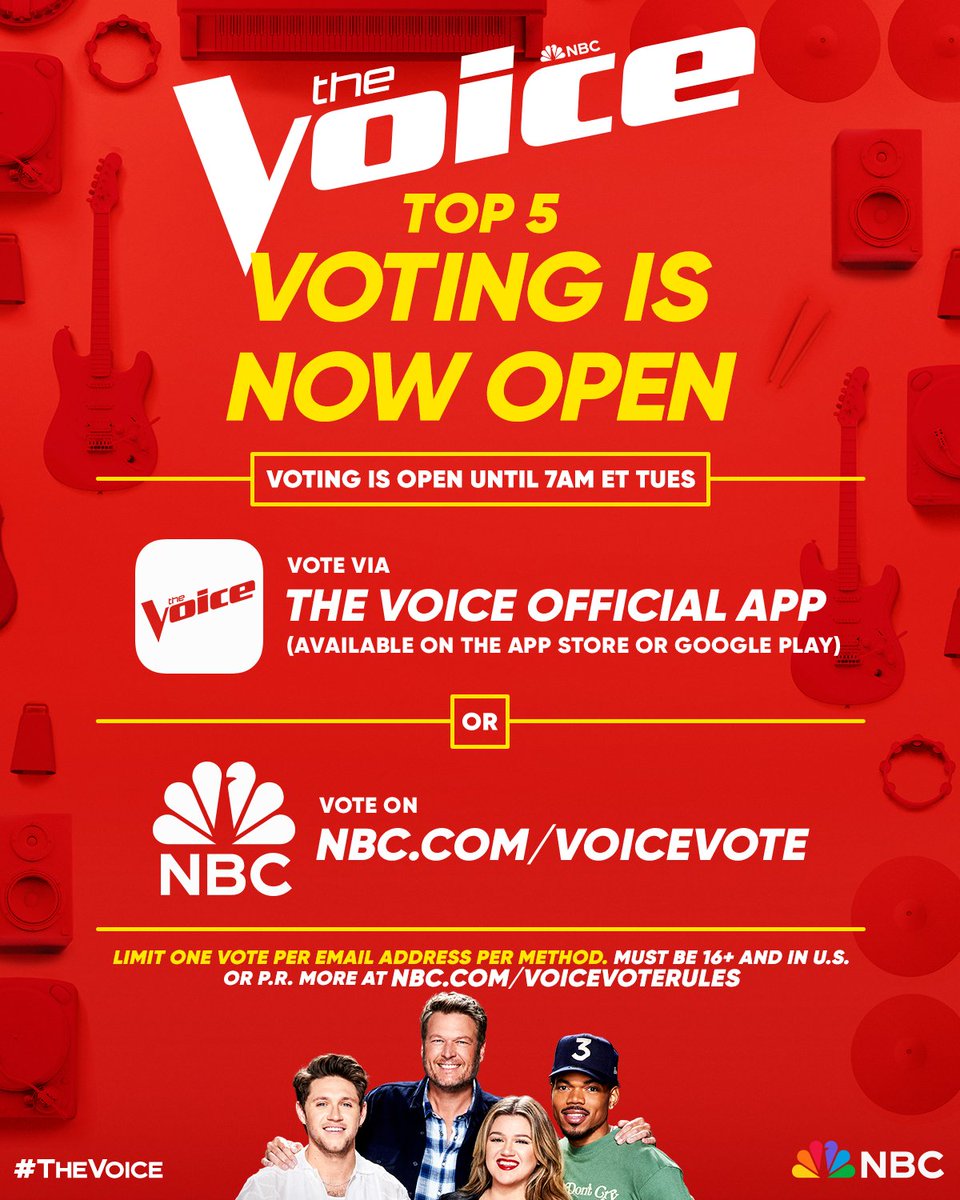 The Voice on Twitter "PICK YOUR WINNER