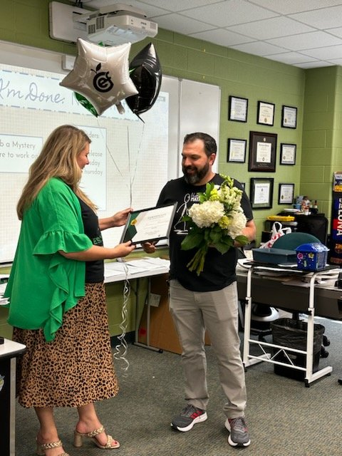 I am so grateful to <a href="/SouthlakeCEF/">CarrollEdFoundation</a> for helping to fund my journey to earn my admin certification. So appreciative for all you do to support teachers in CISD. I am grateful for the support of my admin <a href="/MrsSchuttler/">Katie Schuttler</a> and Mr. Salyer, and for my students who #inspireExcellence each day