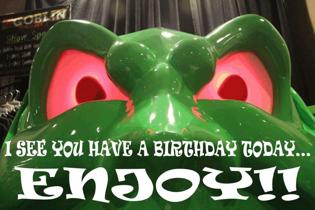  HAPPY BIRTHDAY! 