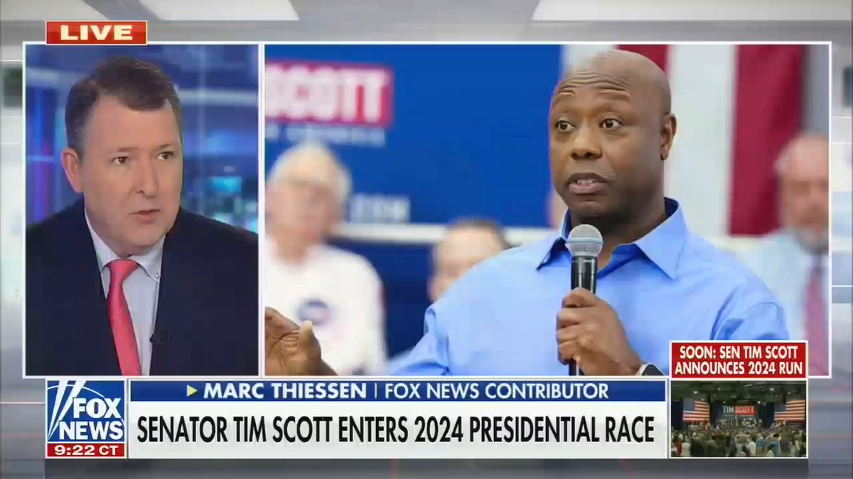 π R Saddler on Twitter "Fox contributor Marc Thiessen encourages low