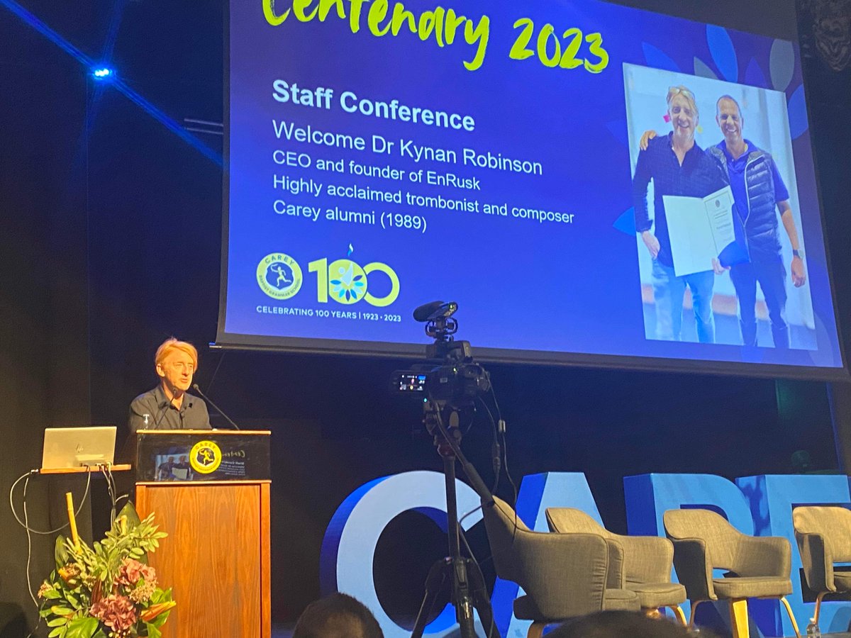 I was just in Australia present at the Carey 00-Year Centenary Conference.  I led all-faculty workshops around personalized learning pathways and what might change +a  panel with big thinker David Price + I shared my Carey Story. Not a pleasant one to then be invited back
